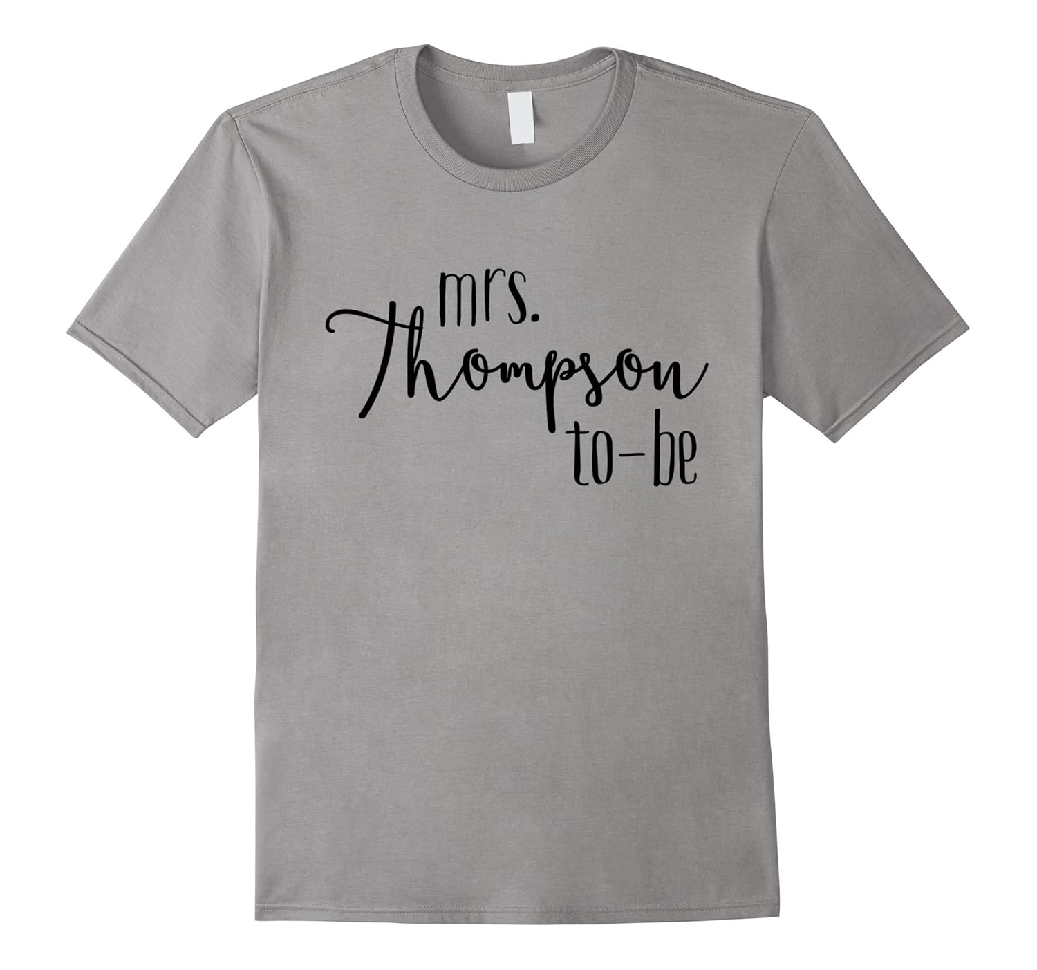 personal bachelorette hen night shirts - Mrs Thompson to be-Rose