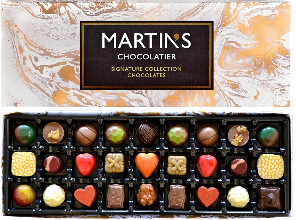 Martin’s Chocolatier Signature Artisan Collection Belgian Luxury Box 27 Pieces