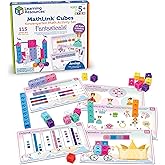 Learning Resources MathLink Cubes Kindergarten Math Activity Set: Fantasticals!