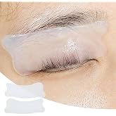 Libeauty Glueless Korean Lash Lift Pads, 0.4mm Ultra Thin Soft, Clear | Glueless Self-Adhesive, Ultra Thin 0.4mm, Soft Flexible Fit, Graduated Thickness, Reusable Washable