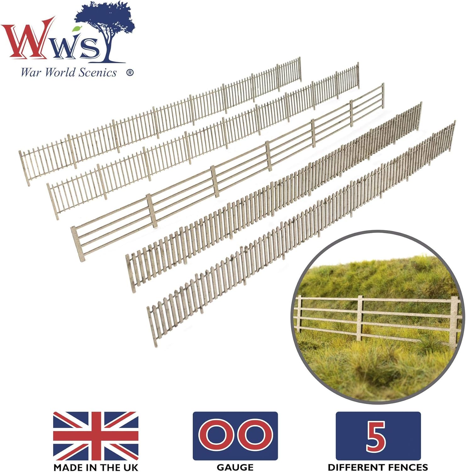 Из чего сделать забор на макете