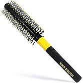 Hair Dough Quiff Roller Round Brush, Small is perfect to Style and Add Volume to any Short Hair, Roller Brush works great with Wax, Clay, Beard Balm, Pomade.