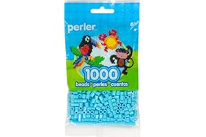 Perler 80-15216 Fuse Beads for Crafts, 1000pcs, Sky Blue