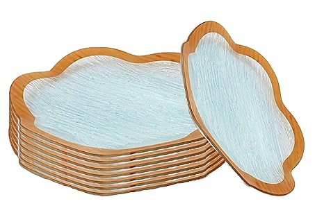 Amazon.com: GAC - Juego de platos de postre redondos de ...