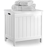 SoBuy FSR40-W Wäschetruhe Wäschebank Wäschekorb in weiß Wäschesammler
