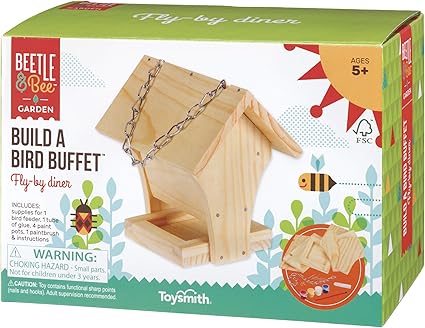 Amazon Com Toysmith Beetle Bee Build A Bird Buffet Toys Games