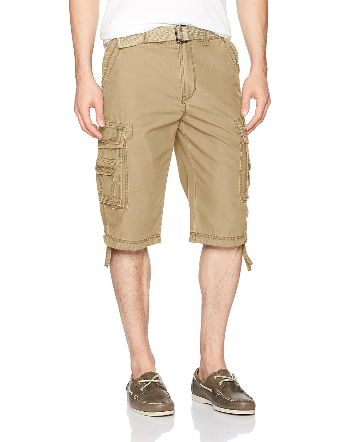 36 ベルト付きメッセンジャーカーゴショーツ コルドバ Grain 36 Grain レギュラーサイズおよびビッグ トールサイズ Unionbayメンズ B00sxf4avy ショートハーフパンツ 宅送 Elradarrenca Cl
