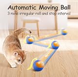 Migipaws Interactive Cat Ball Toy Set - Motion Activated, Rechargeable view 2
