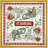 GT BANDANA 22"x22" Western 100% Cotton Bandana Multi-Purpose Headbands