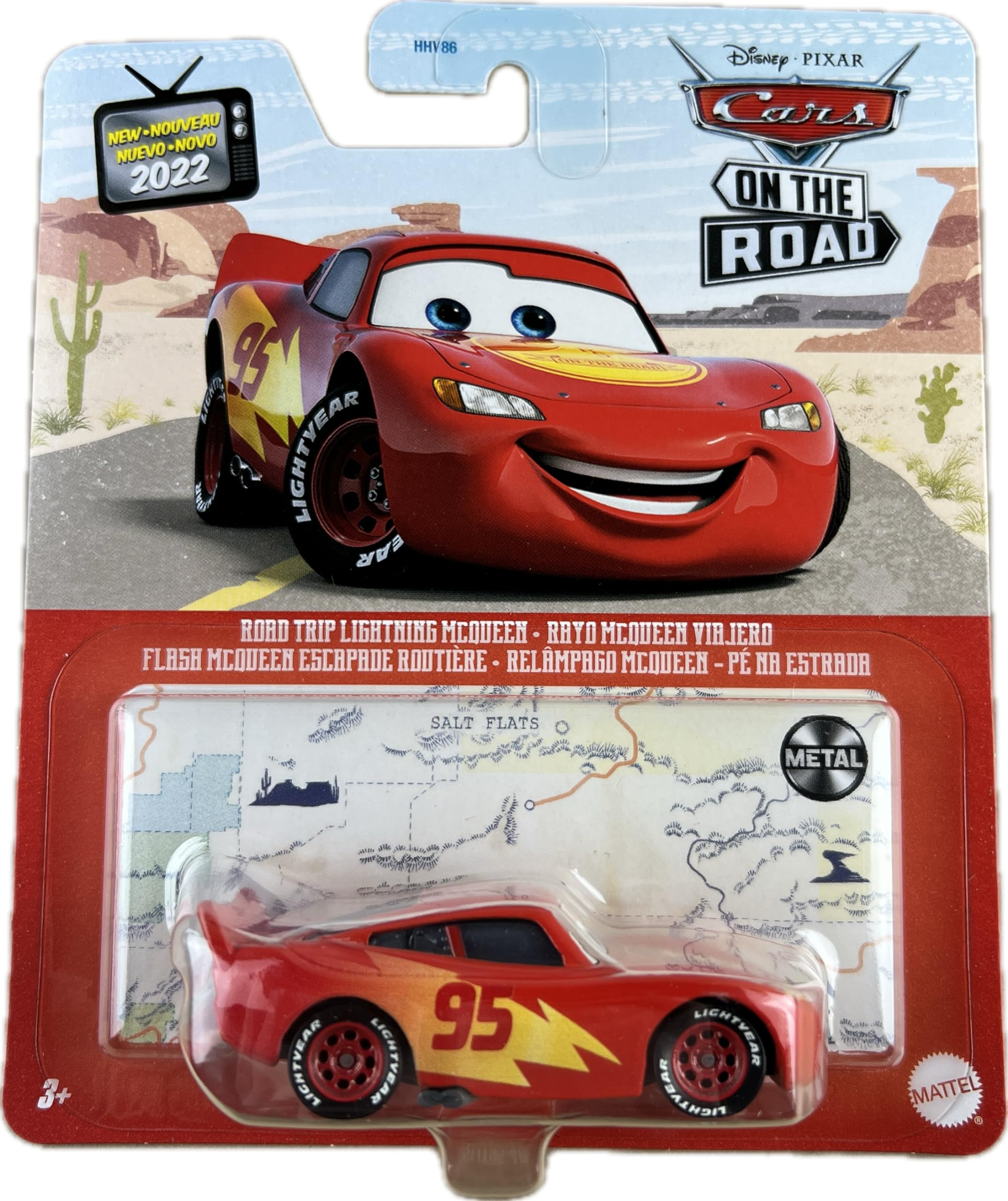 Mua Disney Pixar Cars Road Trip Lightning McQueen 1:55 Scale trên ...