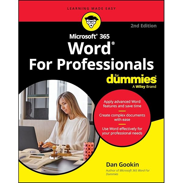 Microsoft 365 Word For Professionals For Dummies: Gookin, Dan