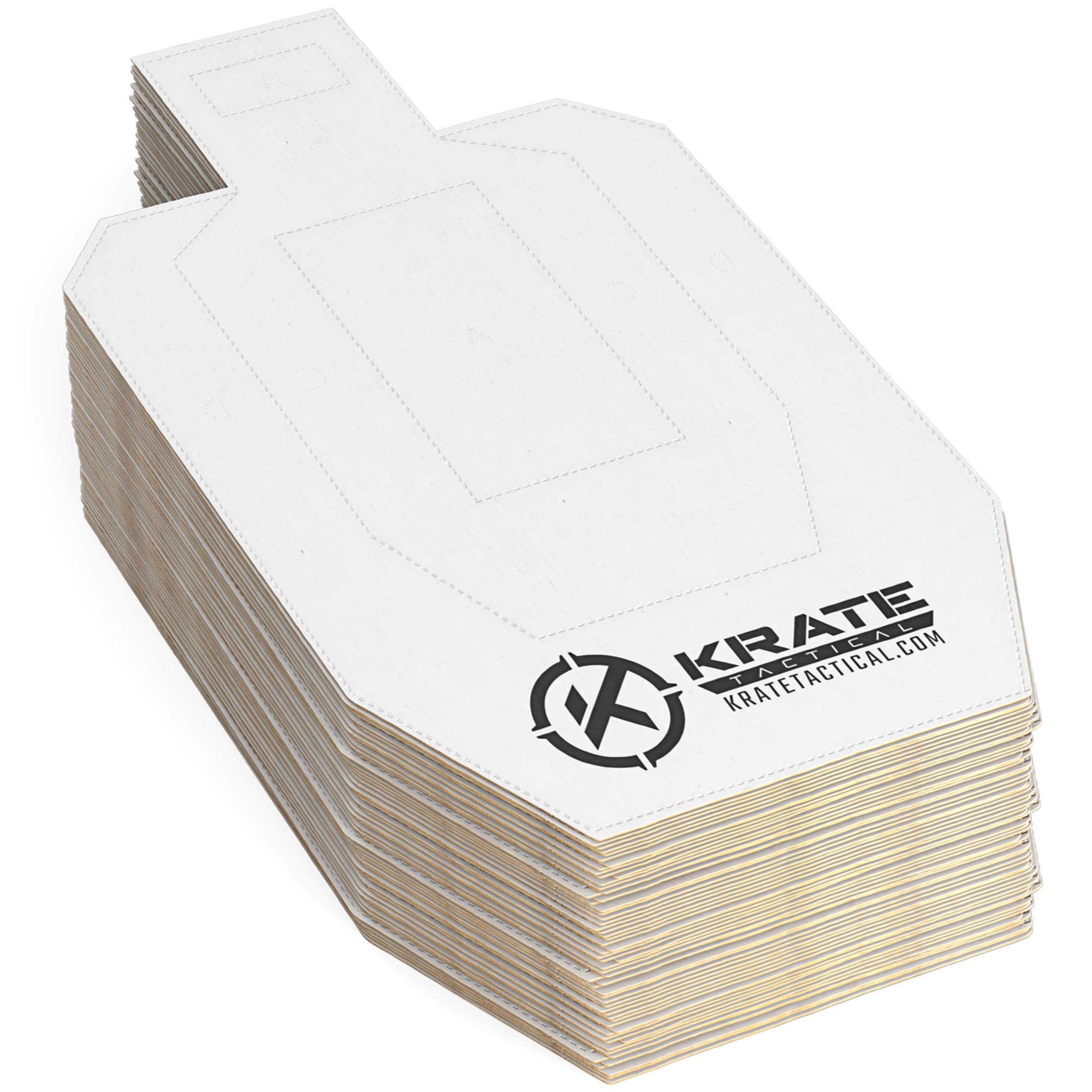 Buy KRATE Cardboard Targets USPSA Paper Silhouette Shooting Target