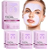 Insutam Forehead Wrinkle Patches for Anti-wrinkles: Face Wrinkles Patches For Smoothing Smile Line - Overnight Facial Lift Lines Patches 12prs