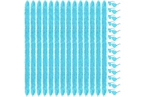 Sdfvsdg 5 Ft 14Pcs Feather Boas and 14Pcs Heart Sunglasses Set Artificial Fluffy Boas for Party Bulk Women Bachelorette Party