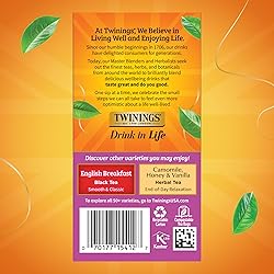 Twinings Darjeeling Black Tea Individually Wrapped