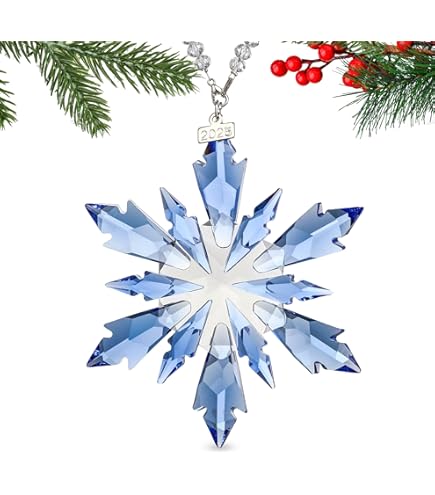 Amazon.com: Kurt Adler Glass ICE Blue Swirl Ball/Finial Ornament