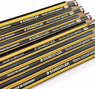STAEDTLER Noris School Pencils 121 HB Pack of 36 Black Lead Graphite
