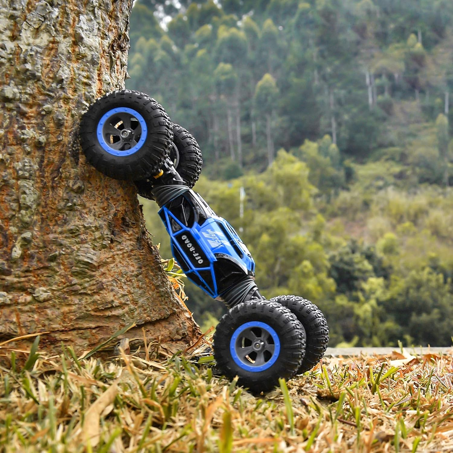 BEZGAR 16 Toy Grade1:14 Scale Remote Control Crawler, 4WD Transform 15 Km/h All Terrains Electric Toy Stunt Cars RC Monster Vehicle Truck Car with Rechargeable Batteries for Boys Kids Teens and Adults: Toys & Games