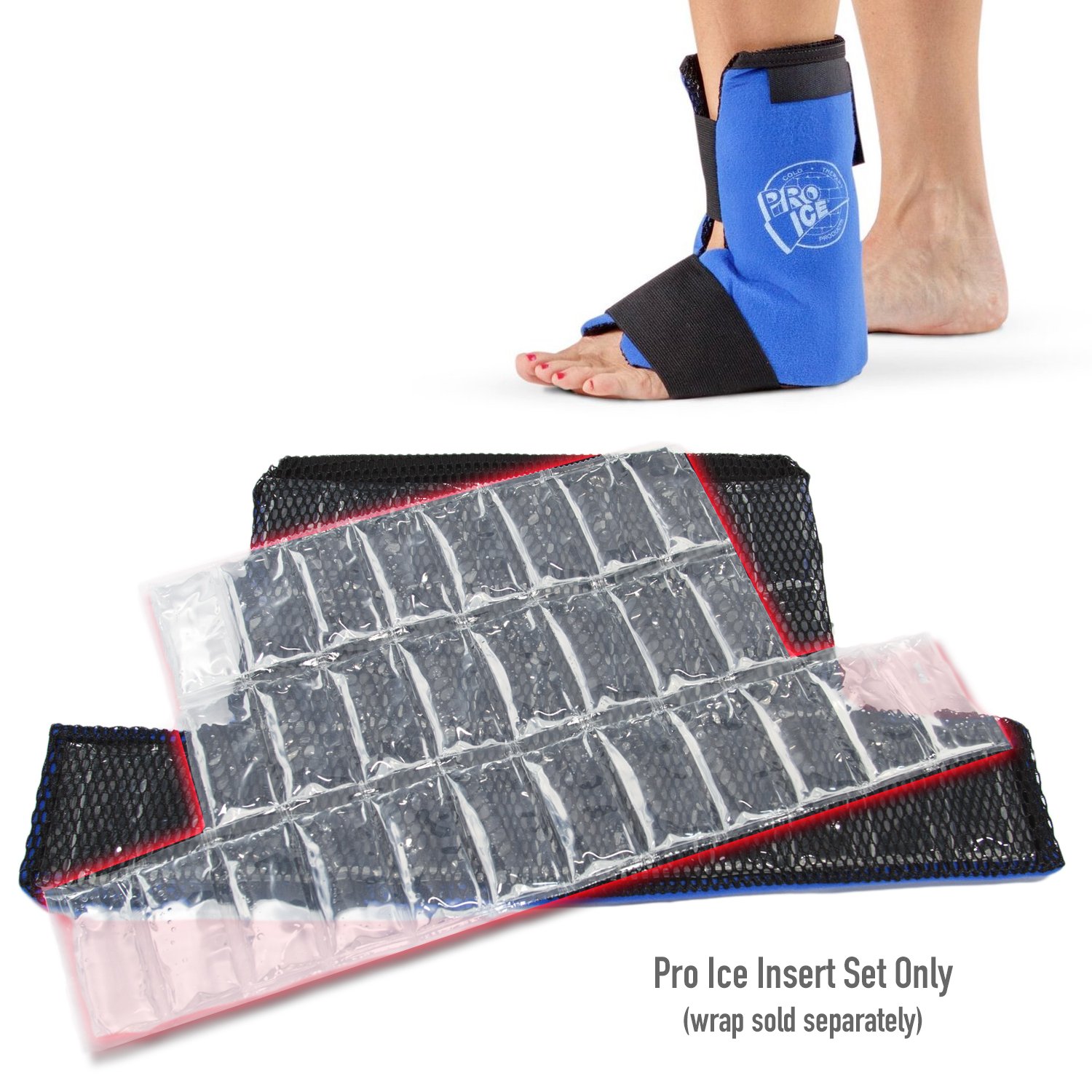 Ankle / Foot Ice Therapy Wrap Perfect for Sprained Ankles