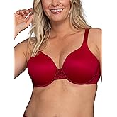 Vanity Fair Women's Full Figure Beauty Back Smoothing Bra, 4 Way Stretch Fabric, Lightly Lined Cups up to H