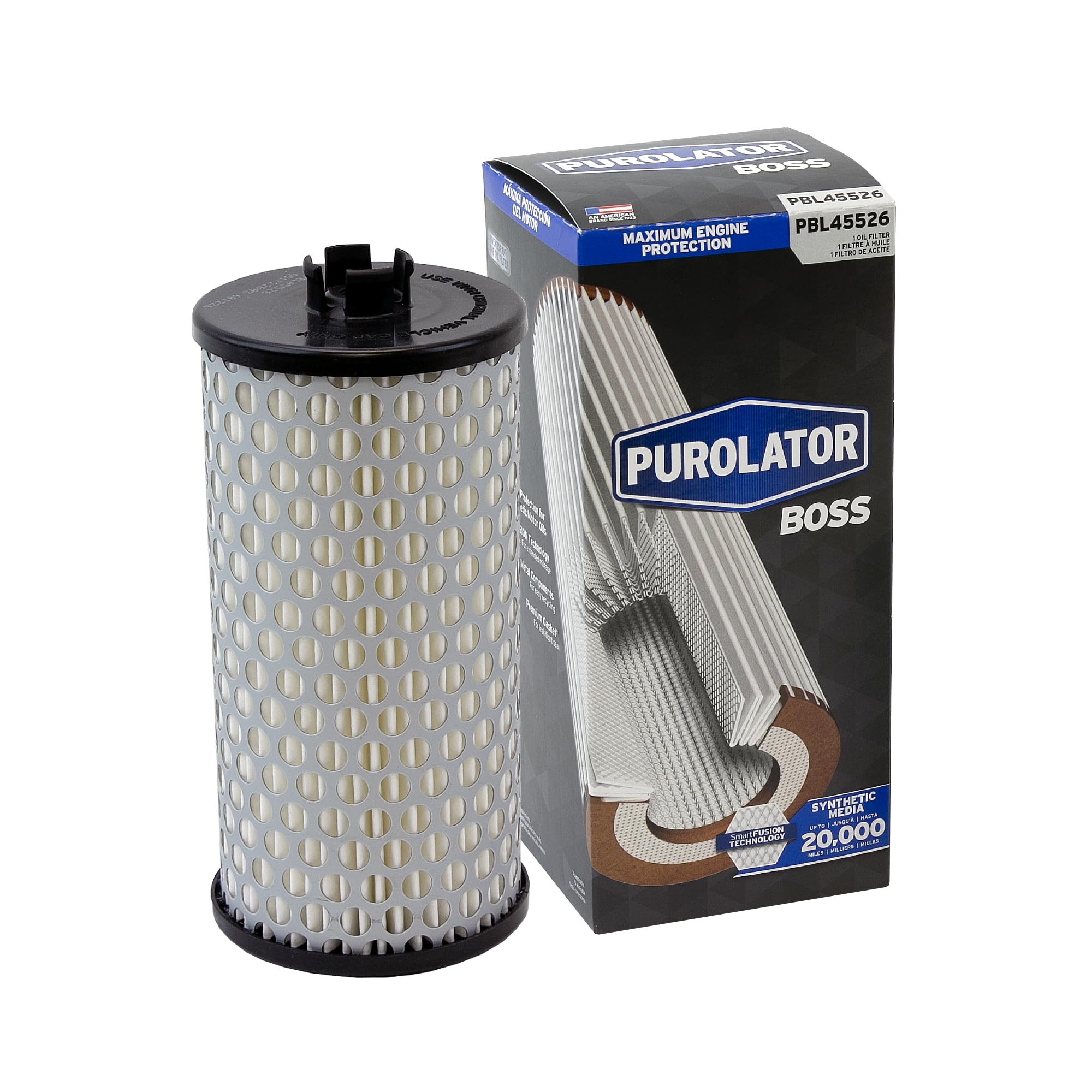 Purolator PBL45526 PurolatorBOSS Maximum Engine Protection Cartridge Oil Filter Compatible With 2003-2010 Ford F-250 Super Duty and 2003-2010 Ford F-350 Super Duty