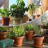 SoulBay Solar Irrigation System Kit with Timer and 15m Hose for Garden view 8