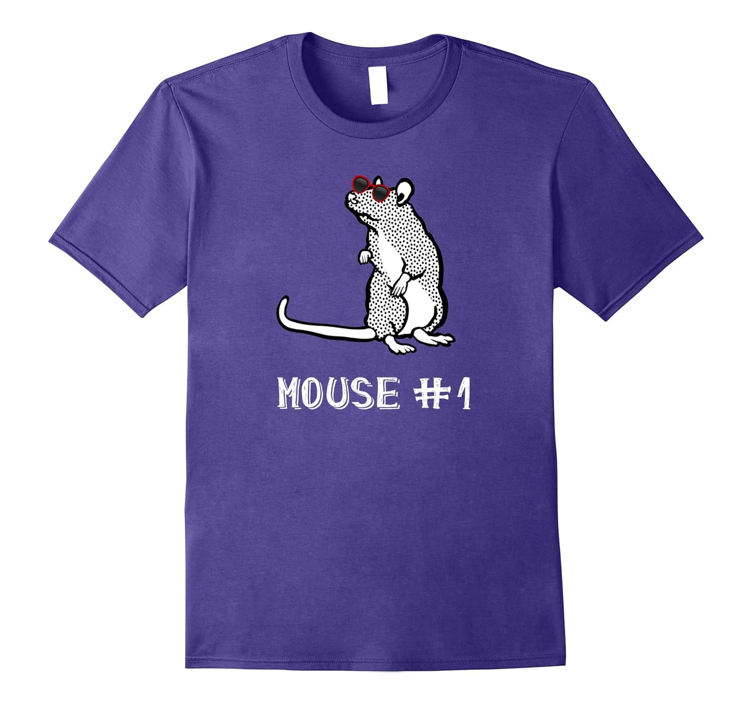 Mouse #1 Halloween Costume Tee Shirt-Rose