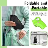 Maliton Foldable Frog Toddler Toilet Seat for 1-6 Years Green view 7