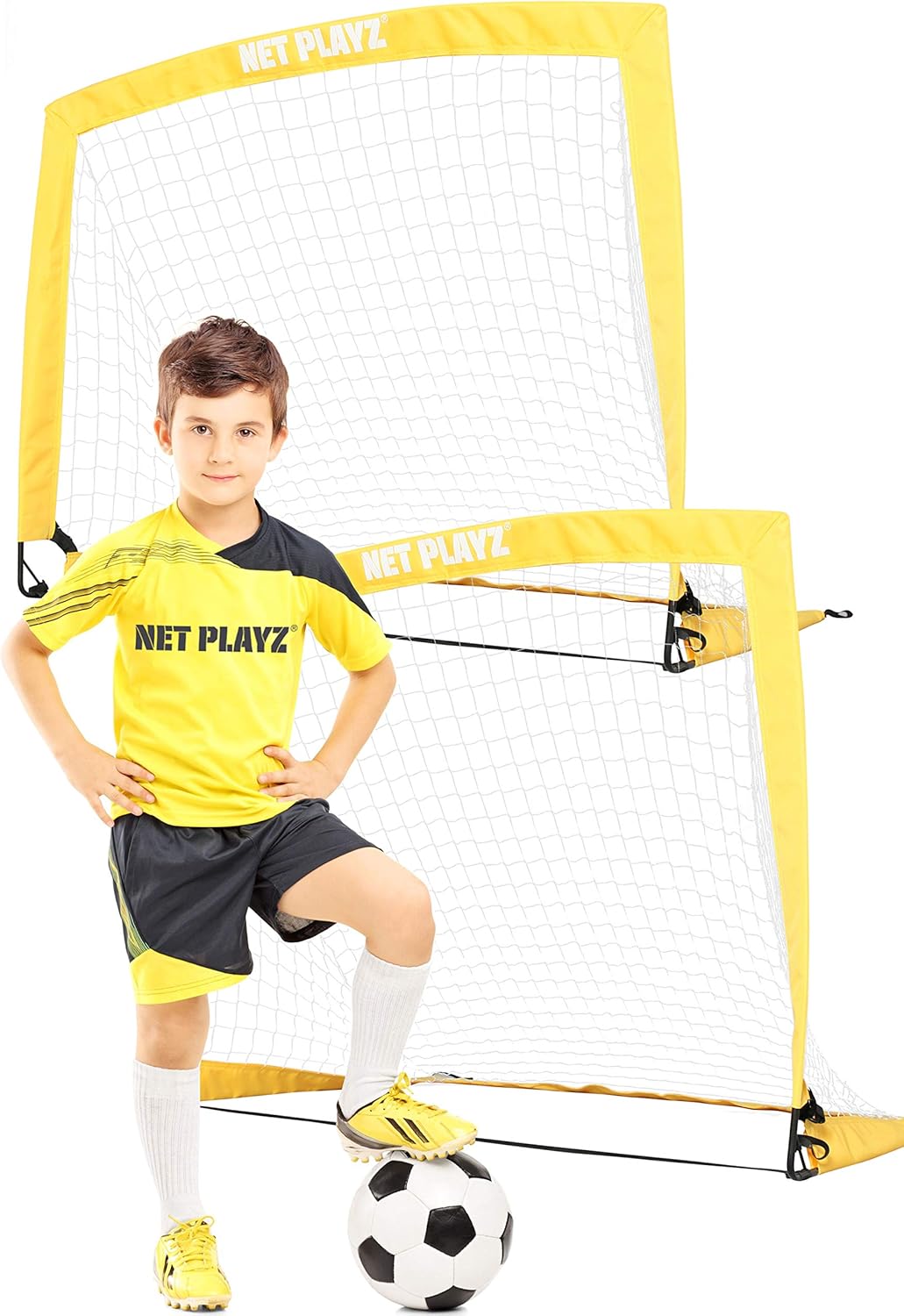 FoldUp Soccer Netting Goals for Sports Match Training Indoor or