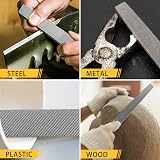 TARIST 8 Inch Flat Metal File Professional Carbon Steel File view 4