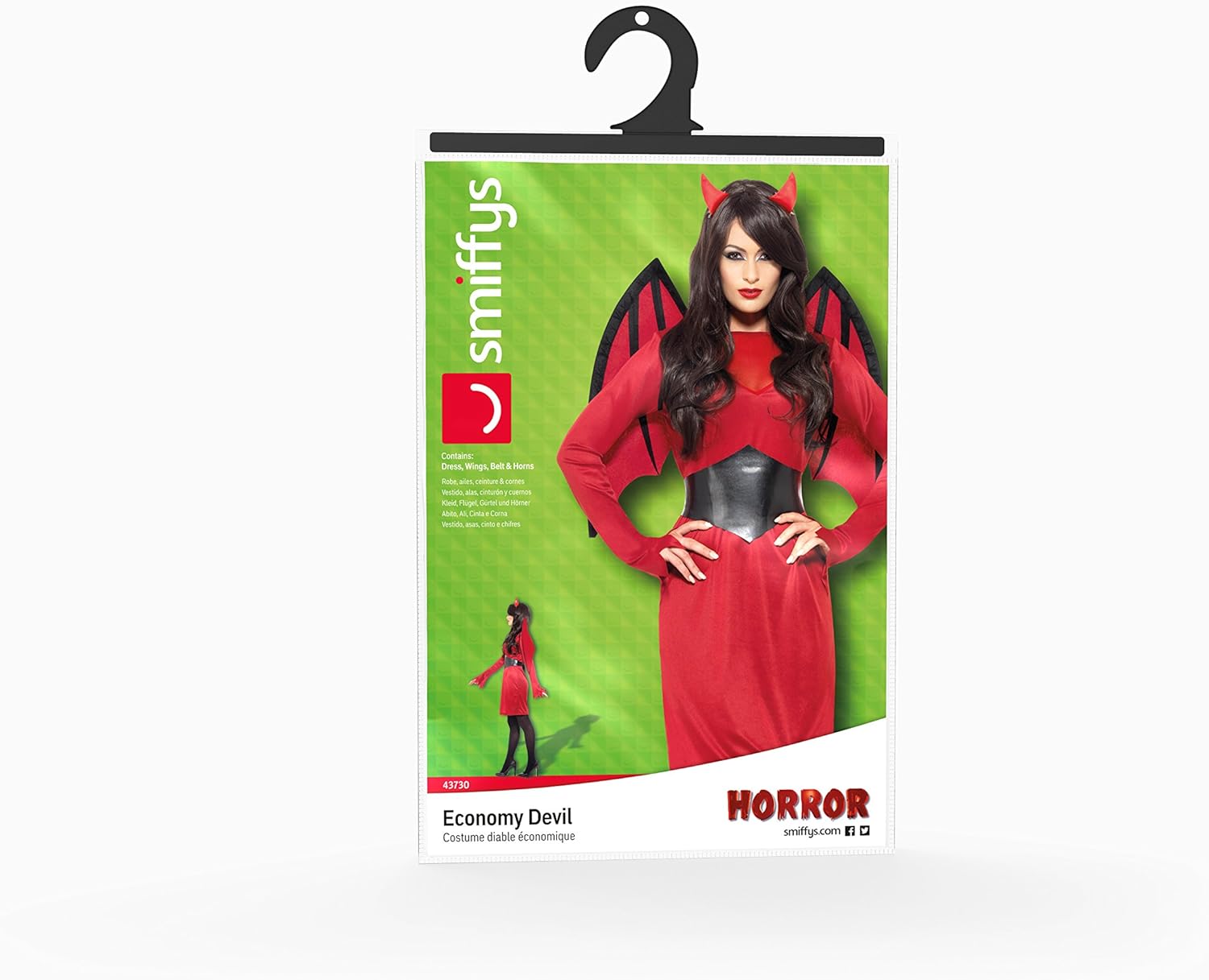 LADIES DEVIL HALLOWEEN COSTUME UK SIZES 6-16 NEXT DAY DELIVERY