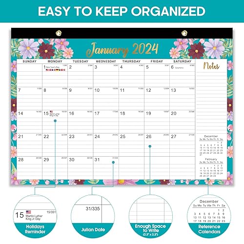 Desk Calendar 2025, 21 Onths Calendar Runs Fro October 2024 - Want It All