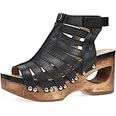 Dansko Adie Heeled Gladiator Sandal for Women - Hand-Crafted Wooden Outsoles - Memory Foam Footbeds and Rubber Padding for Unparalleled Comfort and Durability