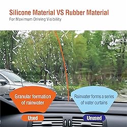 WOWIPER 22"+20" Silicone Wiper Blades Replacement