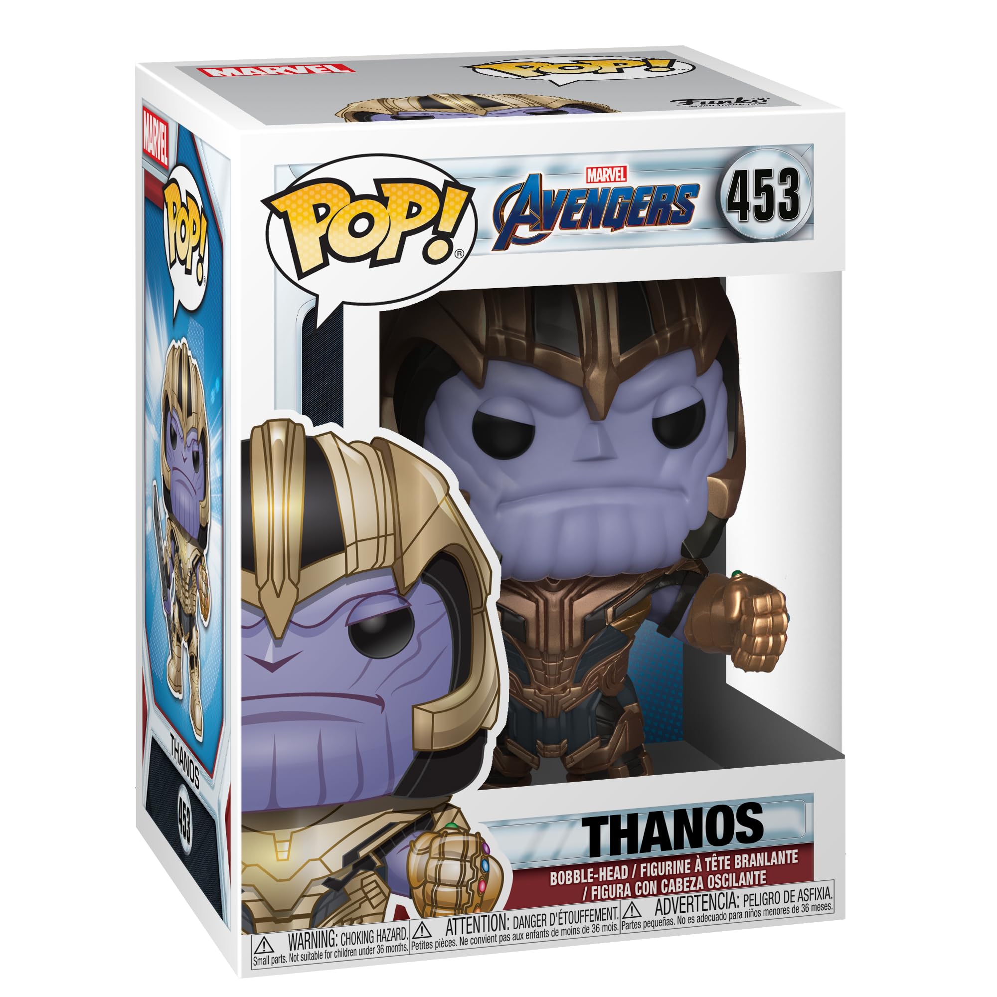 Funko Pop! Marvel: Marvel Avengers Endgame - Thanos - Collectable Vinyl Figure - Gift Idea - Official Merchandise - Toys for Kids & Adults - Movies Fans - Model Figure for Collectors and Display