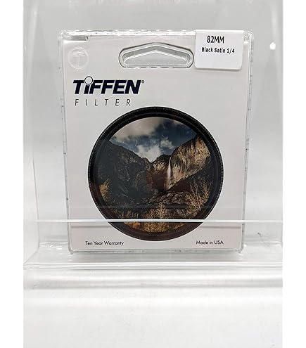 Amazon.com : Tiffen Black Satin Filter, 1/4 : Electronics