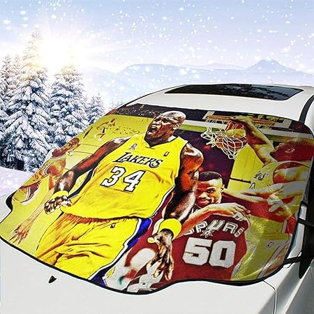 Amazon Co Jp 店長オススメシャキール オニール 2 フロントガラス雪カバー カーフロントカバー 車サンシェード 防水 雪対策 凍結防止カバーほとんどの車 車用サンシェード 軽自動車 Crv車 普通車に適用 147 118cm 四季適用 車 バイク