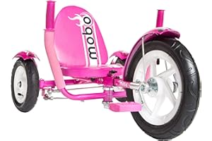 Mobo Mity Sport Safe Tricycle. Toddler Big Wheel Ride On Trike. Pedal Car, Pink, Large