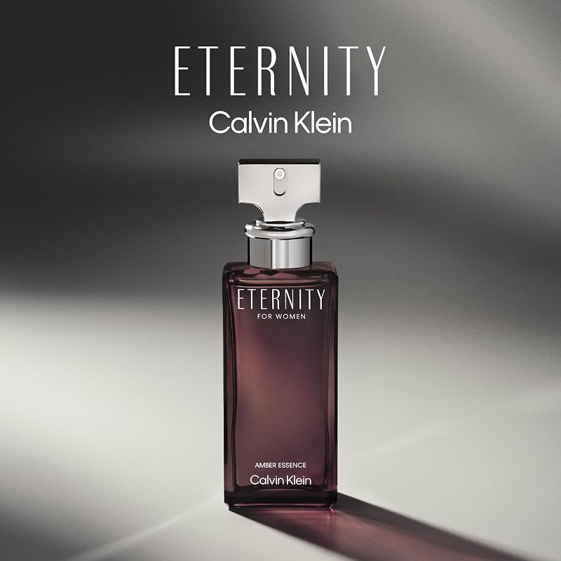 Eternity Amber Essence para Mujer | Fragancia femenina con esencia de raíz de angélica y maderas ahumadas | Intensidad alta | 100 ml