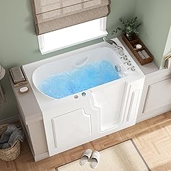 FerdY Floridian 55" x 33" Walk-in Whirlpool Bathtub