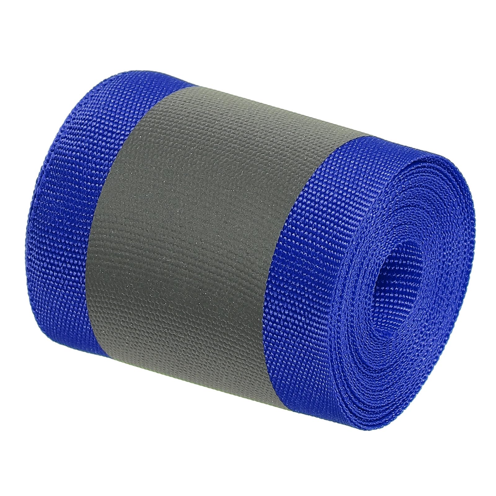 PATIKIL Reflective Tape Strip, 2" x 10FT High Visibility Reflective Strip Sew-on Reflective Tape DIY Safety Fabric Webbing for Bags Clothes Raincoats, Blue