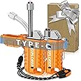 Lafagiet USB C Rechargeable Lighter, 360° Flexible Neck, Wind & Water Proof, Electric Arc Lighters for Candle, Camping, Xmas Gifts for Men Women