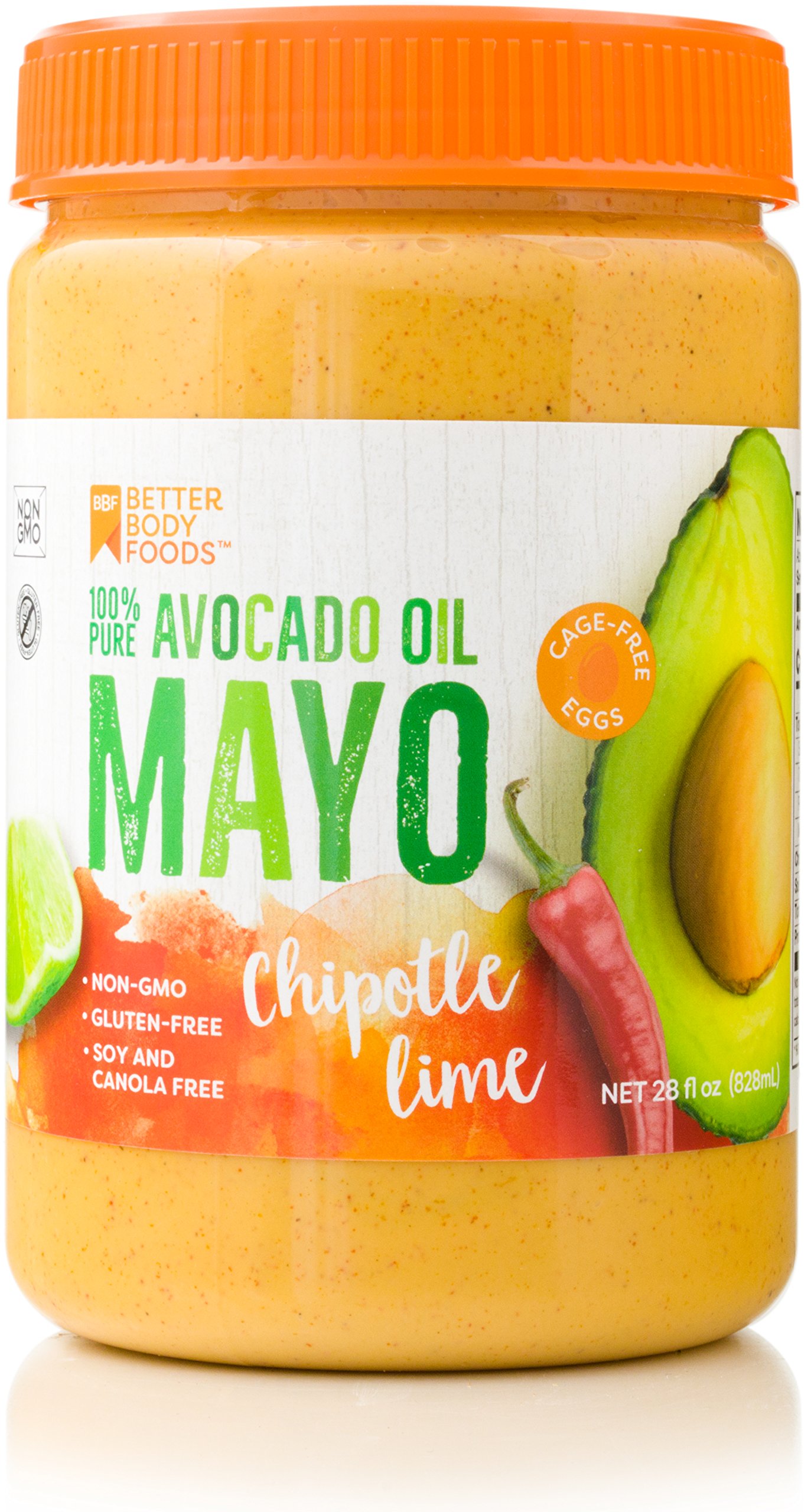 BetterBody Foods Avocado Oil Mayonnaise With Chipotle Lime 28oz