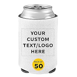 DISCOUNT PROMOS Custom Collapsible Beer Can Coolers