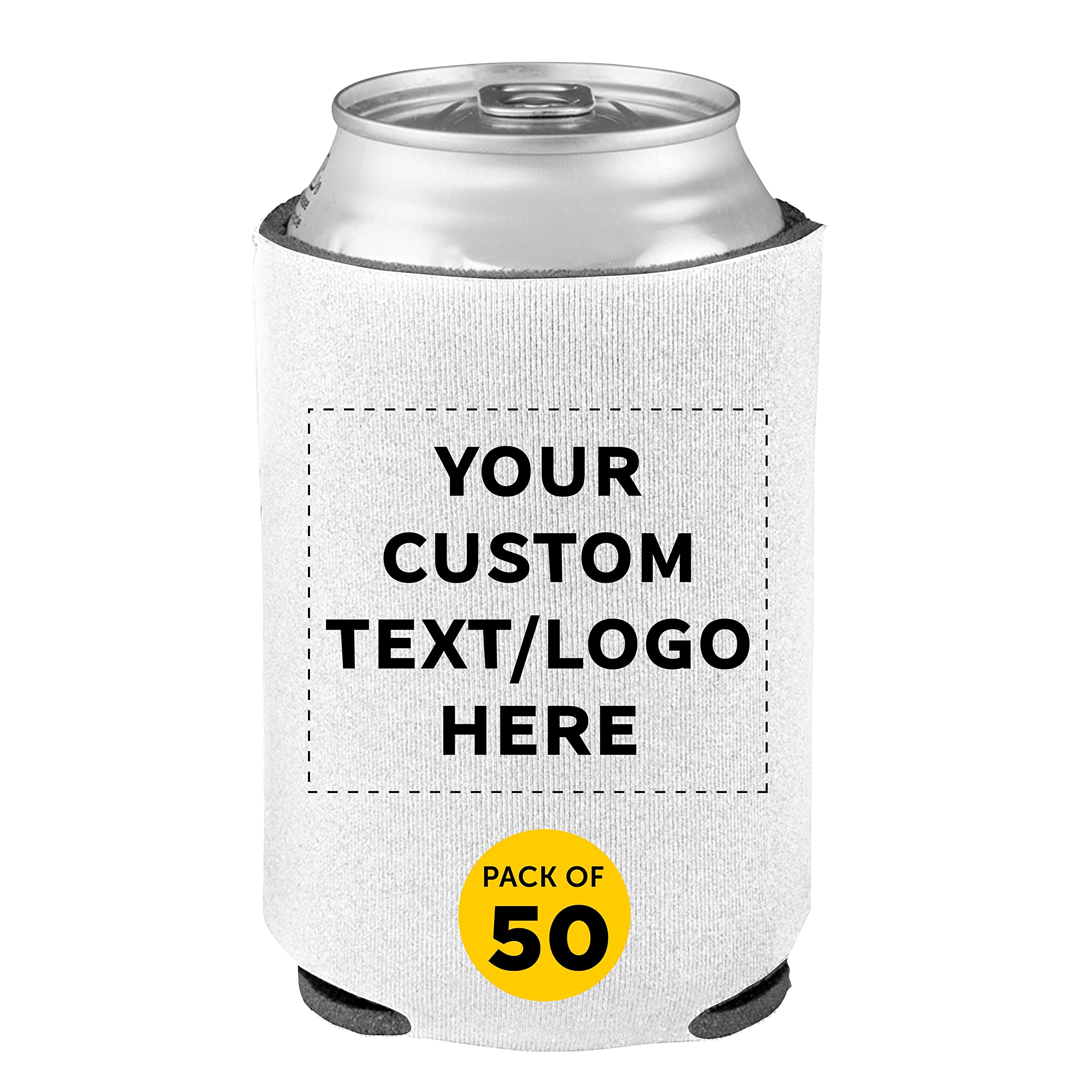 DISCOUNT PROMOS Custom Collapsible Beer Can Coolers