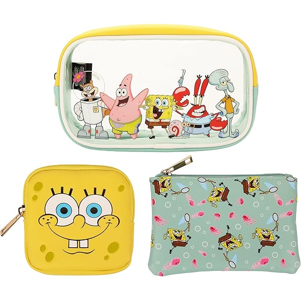 Sac à dos à roulettes maternelle Bob l'Eponge 30 CM - Cartable trolley