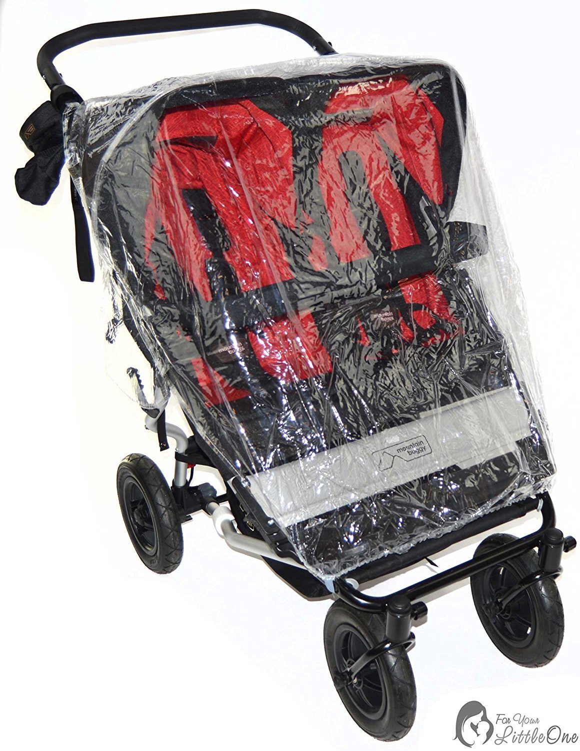 Raincover Compatible with Maclaren Twin Triumph Double Pushchair (213)