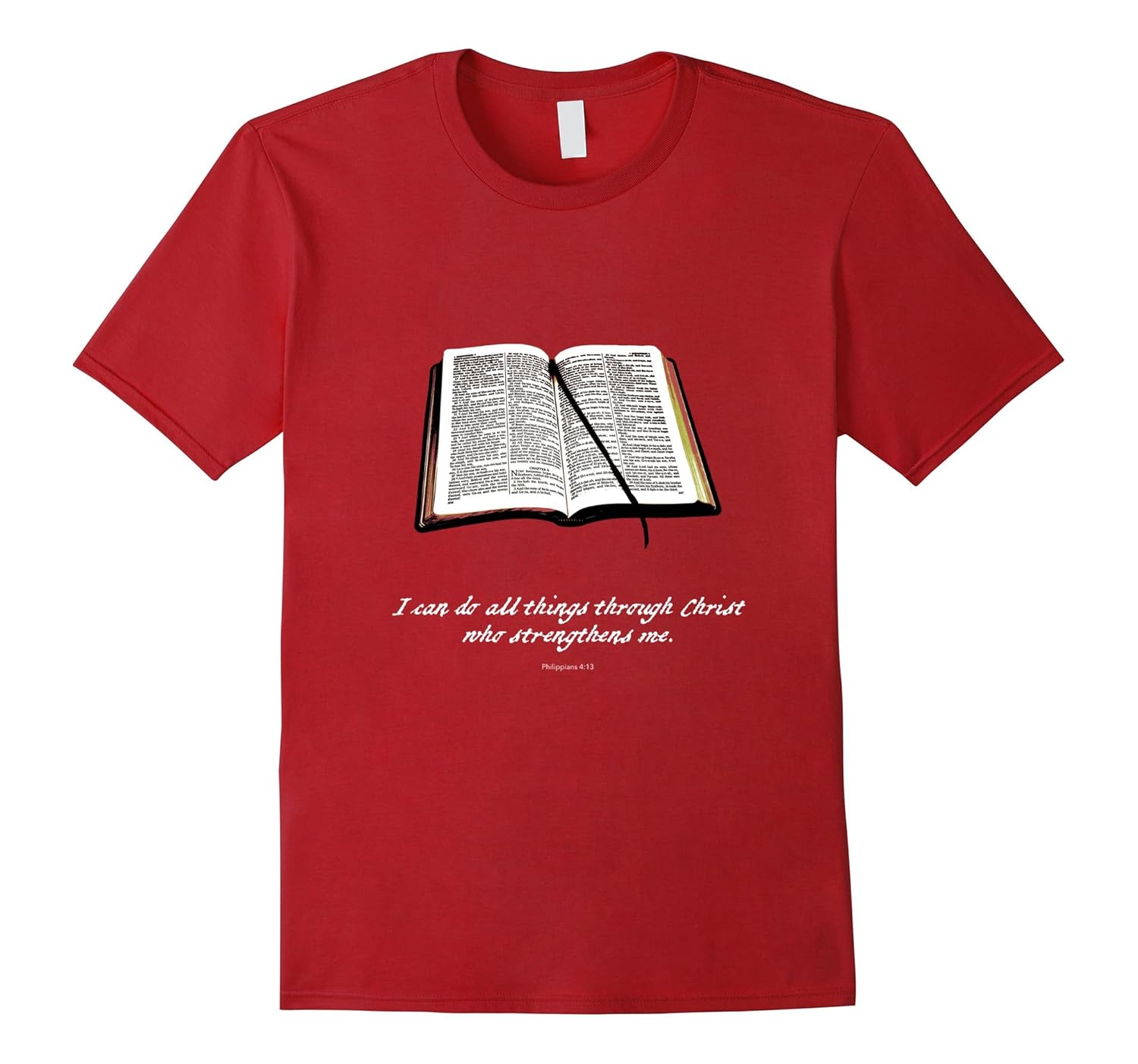 Christian Religious T-Shirt for Believers in Jesus Christ-Rose