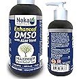 Naka Platinum Enhanced DMSO with Aloe Vera, MAXIMUM Pain Relief Gel, Made in Canada (130ml (Pack of 1))