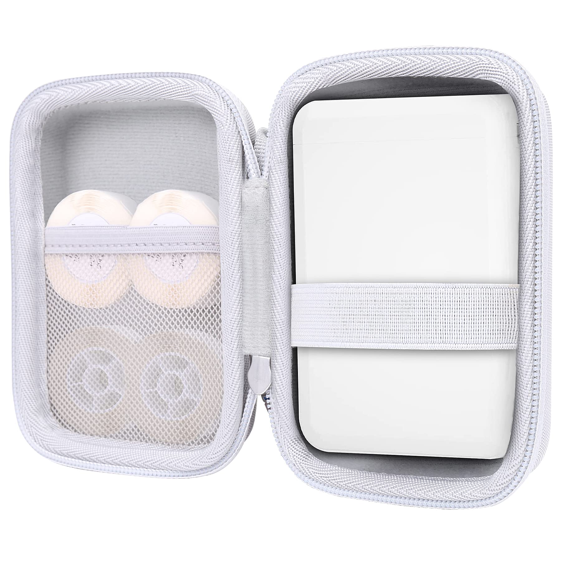 Khanka Hard Storage Case Replacement for NIIMBOT D110 Label Maker Machine, Portable Wireless Rechargeable D110 Mini Label Printer, Case Only